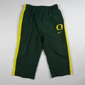 Nike Youth Oregon Ducks Sweatpants Green Yellow Size 18M